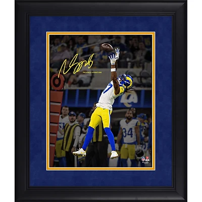 Davante Adams Los Angeles Rams Facsimile Signature Framed 11" x 14" Spotlight Photograph