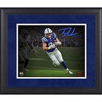 Tyler Warren Indianapolis Colts Facsimile Signature Framed 11" x 14" Spotlight Photograph