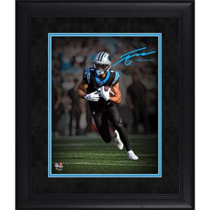 Tetairoa McMillan Carolina Panthers Facsimile Signature Framed 11" x 14" Spotlight Photograph