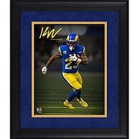 Kyren Williams Los Angeles Rams Facsimile Signature Framed 11" x 14" Spotlight Photograph