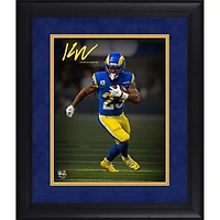 Kyren Williams Los Angeles Rams Facsimile Signature Framed 11" x 14" Spotlight Photograph