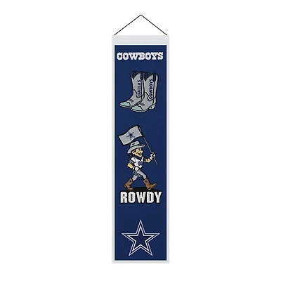 Dallas Cowboys 8" x 32" Icons Banner