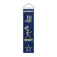 Dallas Cowboys 8" x 32" Icons Banner