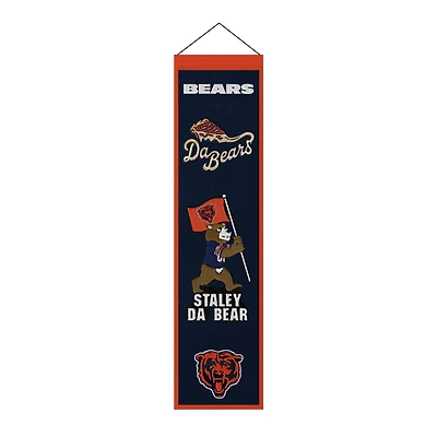 Chicago Bears 8" x 32" Icons Banner