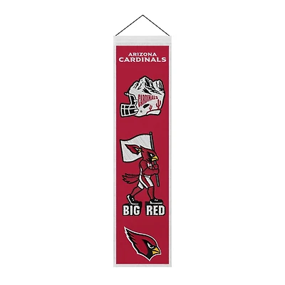 Arizona Cardinals 8" x 32" Icons Banner