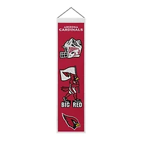 Arizona Cardinals 8" x 32" Icons Banner