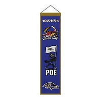 Baltimore Ravens 8" x 32" Icons Banner