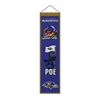Baltimore Ravens 8" x 32" Icons Banner