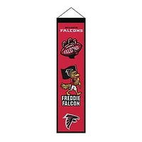 Atlanta Falcons 8" x 32" Icons Banner