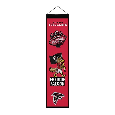 Atlanta Falcons 8" x 32" Icons Banner