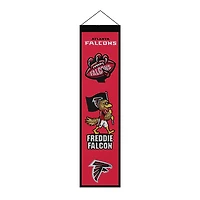 Atlanta Falcons 8" x 32" Icons Banner