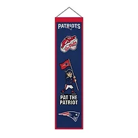 New England Patriots 8" x 32" Icons Banner