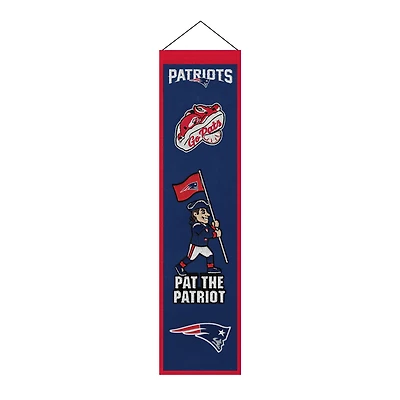 New England Patriots 8" x 32" Icons Banner