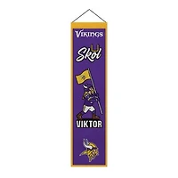 Minnesota Vikings 8" x 32" Icons Banner