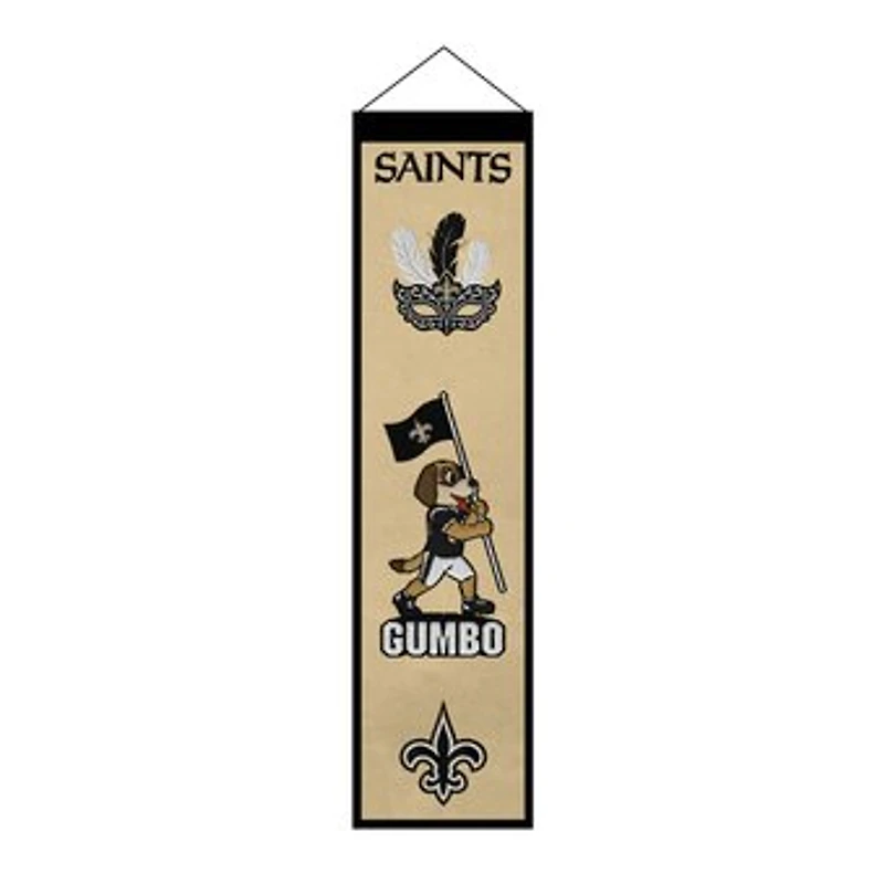 New Orleans Saints 8" x 32" Icons Banner