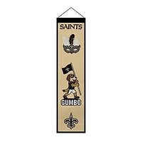 New Orleans Saints 8" x 32" Icons Banner