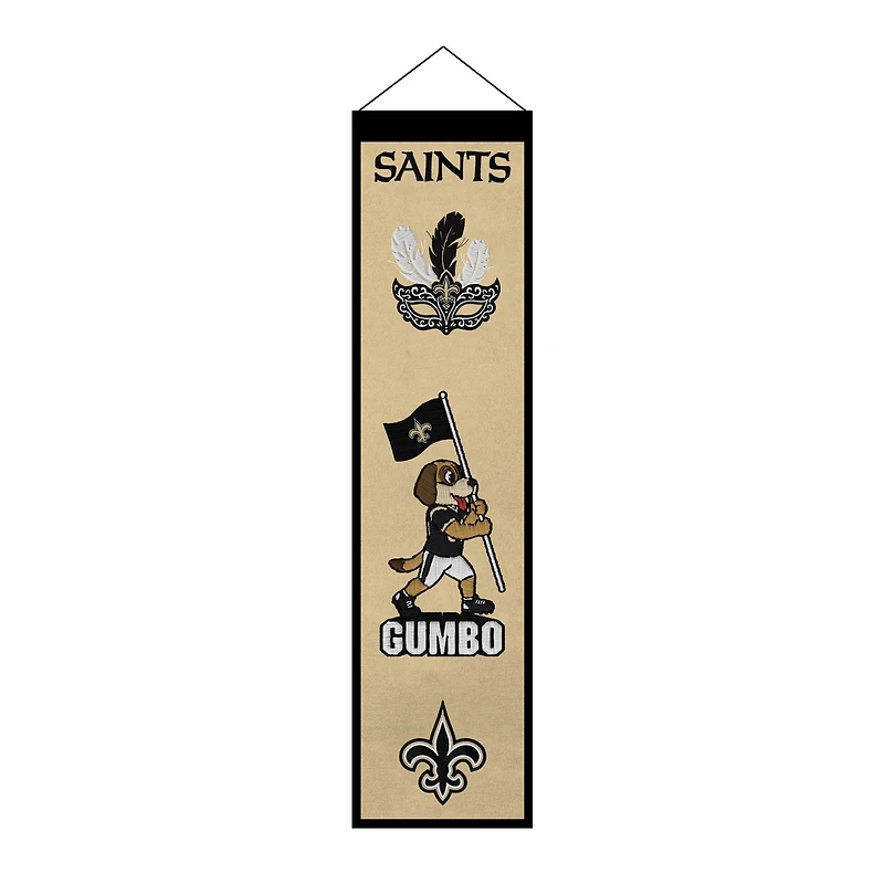 New Orleans Saints 8" x 32" Icons Banner