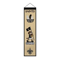 New Orleans Saints 8" x 32" Icons Banner