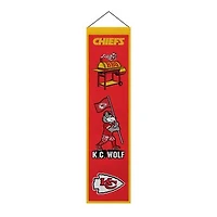 Kansas City Chiefs 8" x 32" Icons Banner