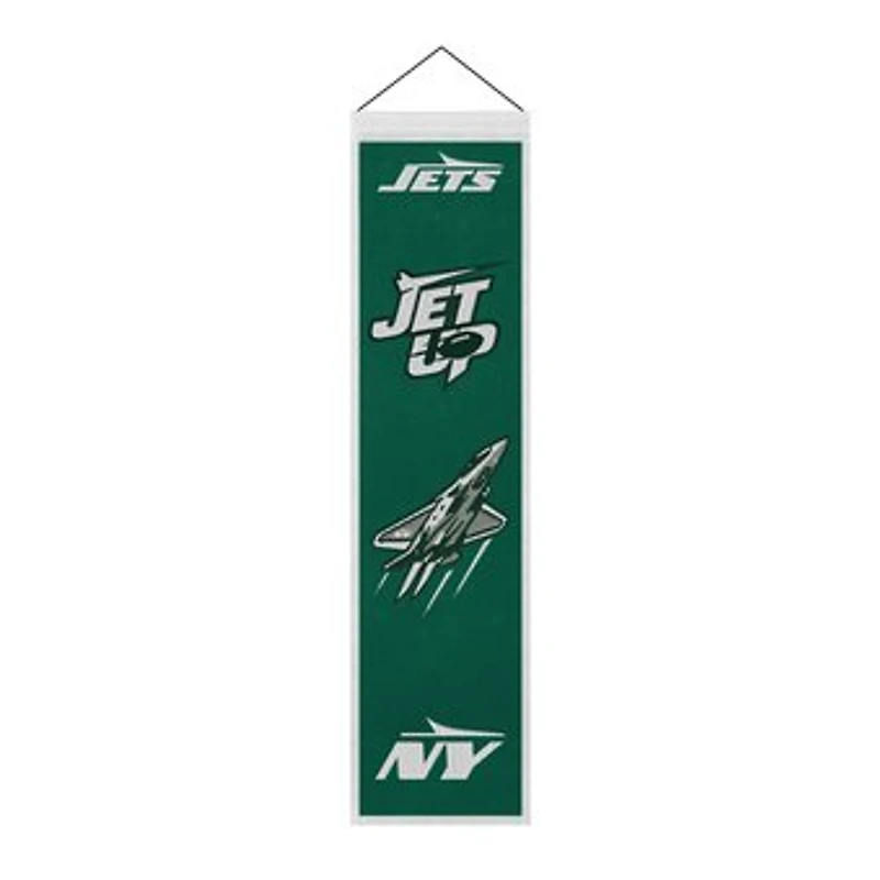 New York Jets 8" x 32" Icons Banner