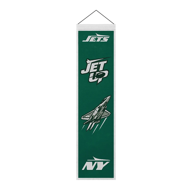 New York Jets 8" x 32" Icons Banner