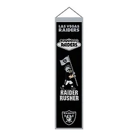 Las Vegas Raiders 8" x 32" Icons Banner