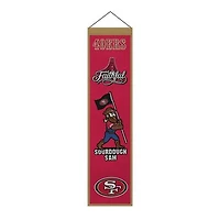 San Francisco 49ers 8" x 32" Icons Banner