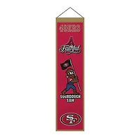 San Francisco 49ers 8" x 32" Icons Banner