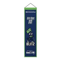 Seattle Seahawks 8" x 32" Icons Banner