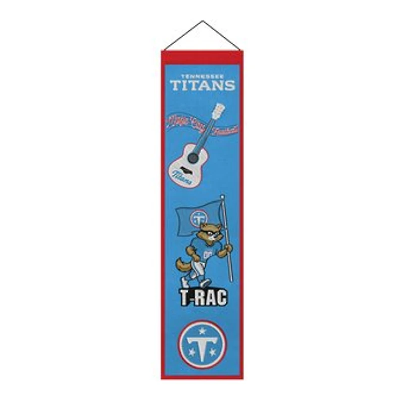 Tennessee Titans 8" x 32" Icons Banner