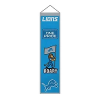 Detroit Lions 8" x 32" Icons Banner