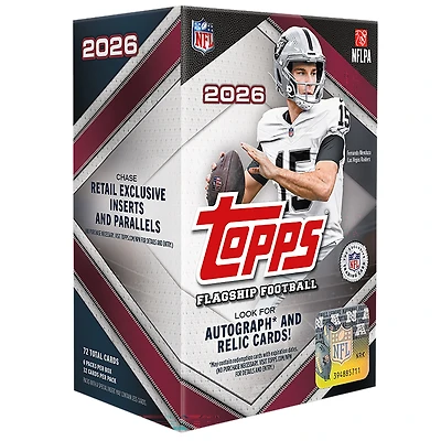 2026 Topps Flagship Football Factory Sealed Value Box