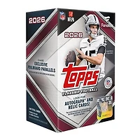 2026 Topps Flagship Football Factory Sealed Fanatics Exclusive Value Box