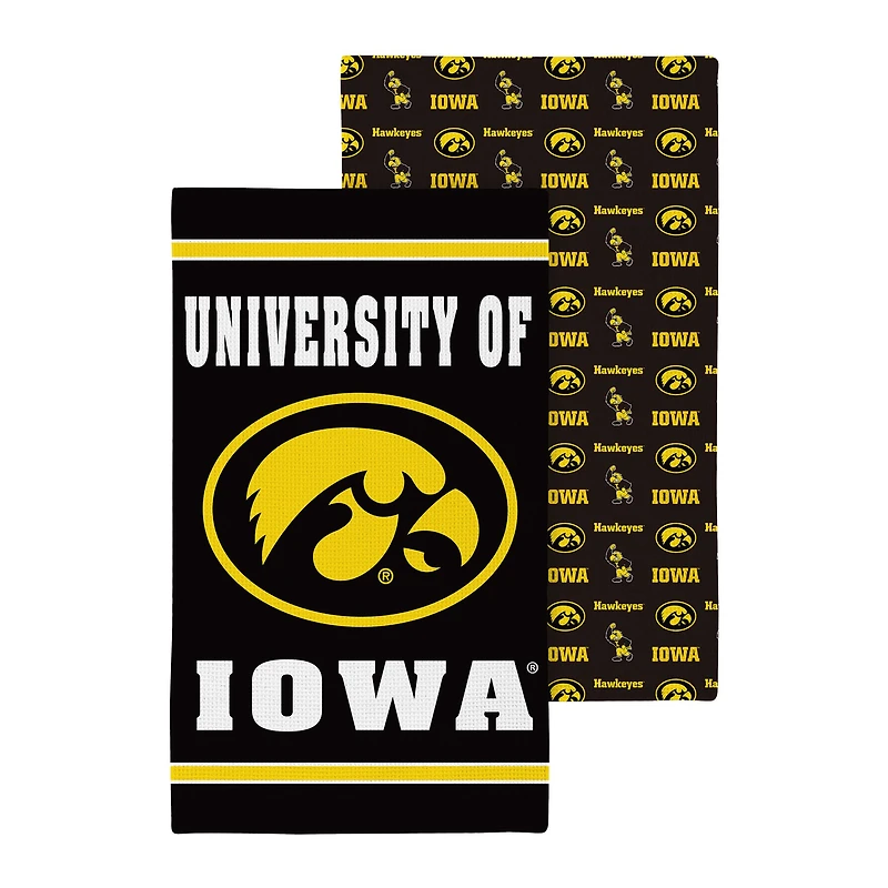 Iowa Hawkeyes Double-Sided Kitchen & Grill Towel