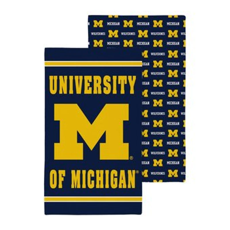 Michigan Wolverines Double-Sided Kitchen & Grill Towel
