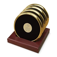 Jardine Texas A&M Aggies 150th Anniversary 4-Piece Gold Coaster Set