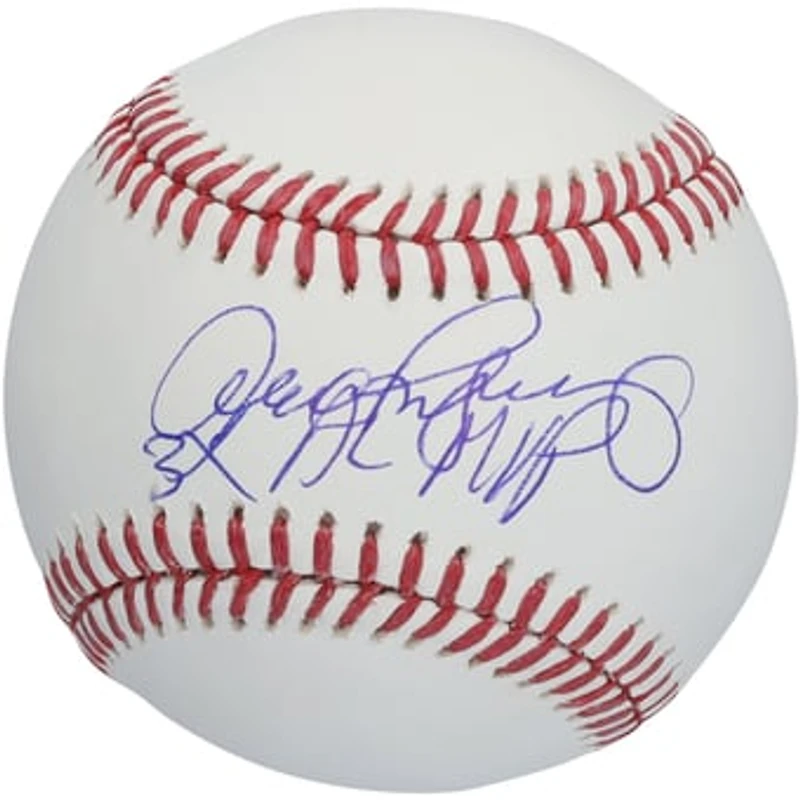 Alex Rodriguez New York Yankees Autographed Baseball with "3X AL MVP" Inscription