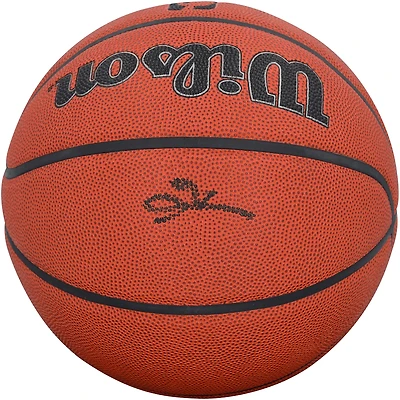 Allen Iverson Philadelphia 76ers Autographed Wilson Authentic Series Indoor/Outdoor Basketball
