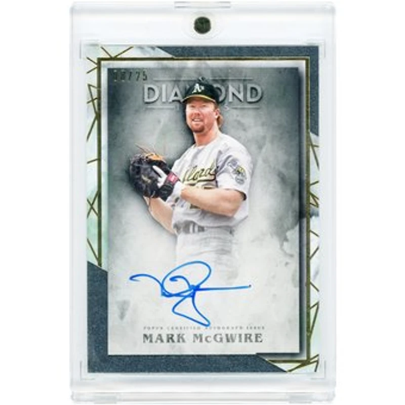 Mark McGwire Athletics Autographed 2022 Topps Diamond Icons #AC-MMC #8/25 Card