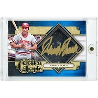 Johnny Bench Cincinnati Reds Autographed 2022 Topps Five Star Golden Graphs Gold Ink #GG-JB #12/20 Card