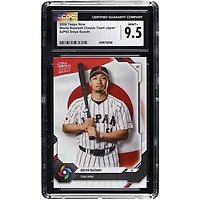 Seiya Suzuki Japan Baseball 2026 Topps Now World Baseball Classic Team Japan #JP02 CGC Authenticated MINT+ 9.5 Card