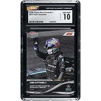 Kimi Antonelli Mercedes-AMG Petronas F1 Team 2026 Topps Now Formula 1 Youngest Ever Driver to Achieve Pole Position in an F1 Grand Prix #17 CGC Authenticated GEM MINT 10 Card