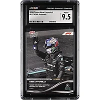 Kimi Antonelli Mercedes-AMG Petronas F1 Team 2026 Topps Now Formula 1 Youngest Ever Driver to Achieve Pole Position in an F1 Grand Prix #17 CGC Authenticated MINT+ 9.5 Card