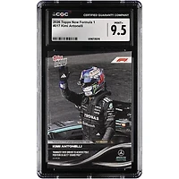 Kimi Antonelli Mercedes-AMG Petronas F1 Team 2026 Topps Now Formula 1 Youngest Ever Driver to Achieve Pole Position in an F1 Grand Prix #17 CGC Authenticated MINT+ 9.5 Card