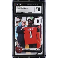Rueben Bain Jr. Tampa Bay Buccaneers 2026 Topps Now Buccaneers 15th Overall '26 NFL Draft Selection #RBAI CGC Authenticated GEM MINT 10 Rookie Card