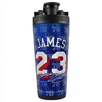 WinCraft LeBron James Philadelphia 76ers 26oz. 4D Ice Shaker Blender Bottle