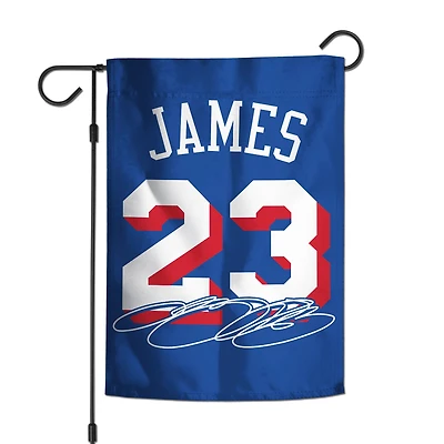WinCraft LeBron James Philadelphia 76ers 12" x 18" Double-Sided Garden Flag