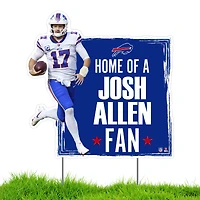 Josh Allen Buffalo Bills 22" x 19" Player Lawn Sign