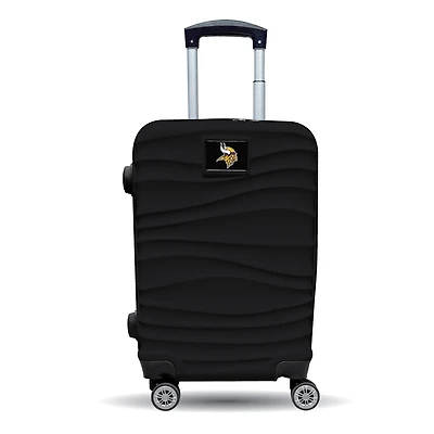 MOJO Minnesota Vikings Black Color Blitz Carry-On Hardcase Spinner Luggage