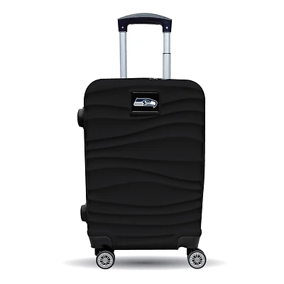 MOJO Seattle Seahawks Black Color Blitz Carry-On Hardcase Spinner Luggage